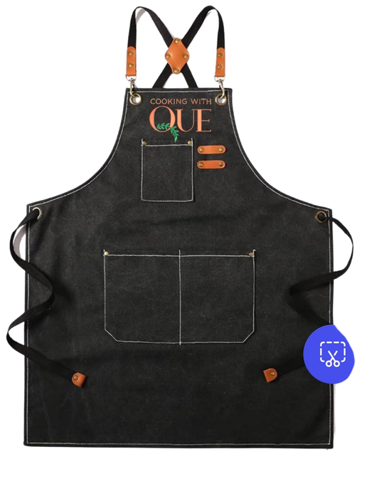 Cooking with Que Apron