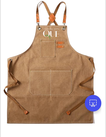 Cooking with Que Apron